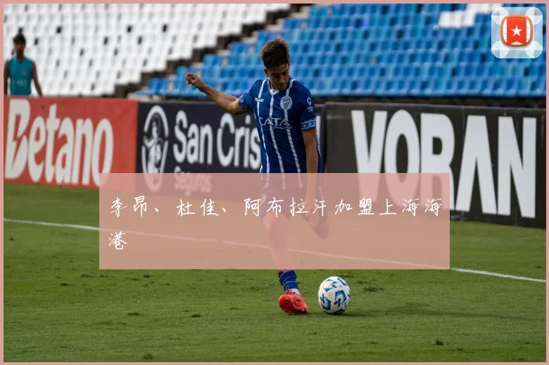 李昂、杜佳、阿布拉汗加盟上海海港